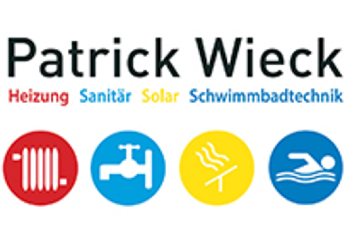 Das Logo von Patrick Wieck – Heizung/Sanitär/Solar/Schwimmbadtechnik.