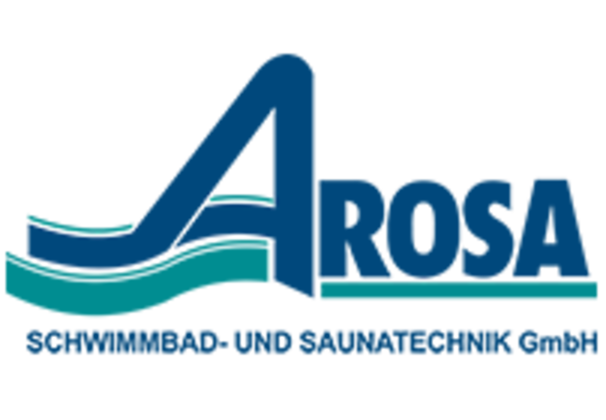 Das Logo von Arosa Schwimmbad- und Saunatechnik GmbH.