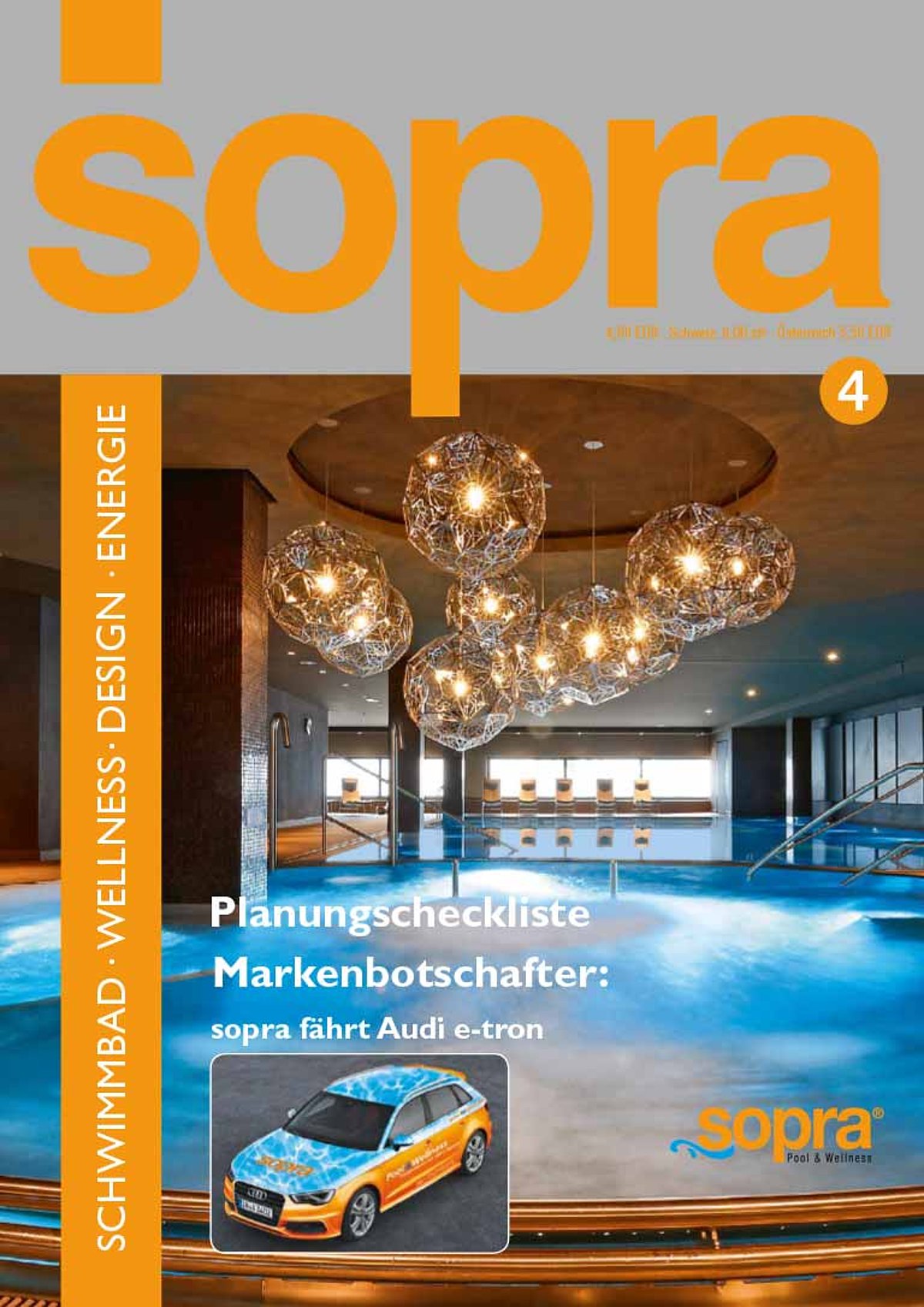 Das Cover der Druckversion des sopra Kundenmagazins Ausgabe 4.