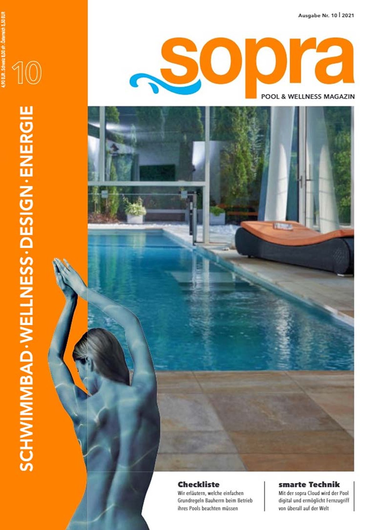 Das Cover der Druckversion des sopra Kundenmagazins Ausgabe 10.