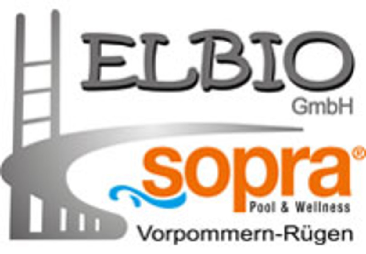 Het logo van ELBIO GmbH.