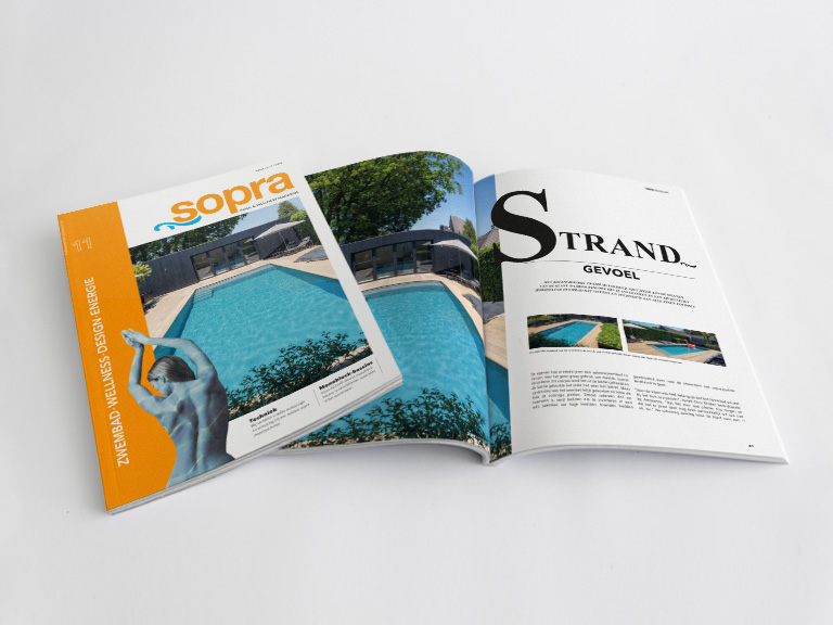 Cover toont voorpagina van Sopra magazine 11.