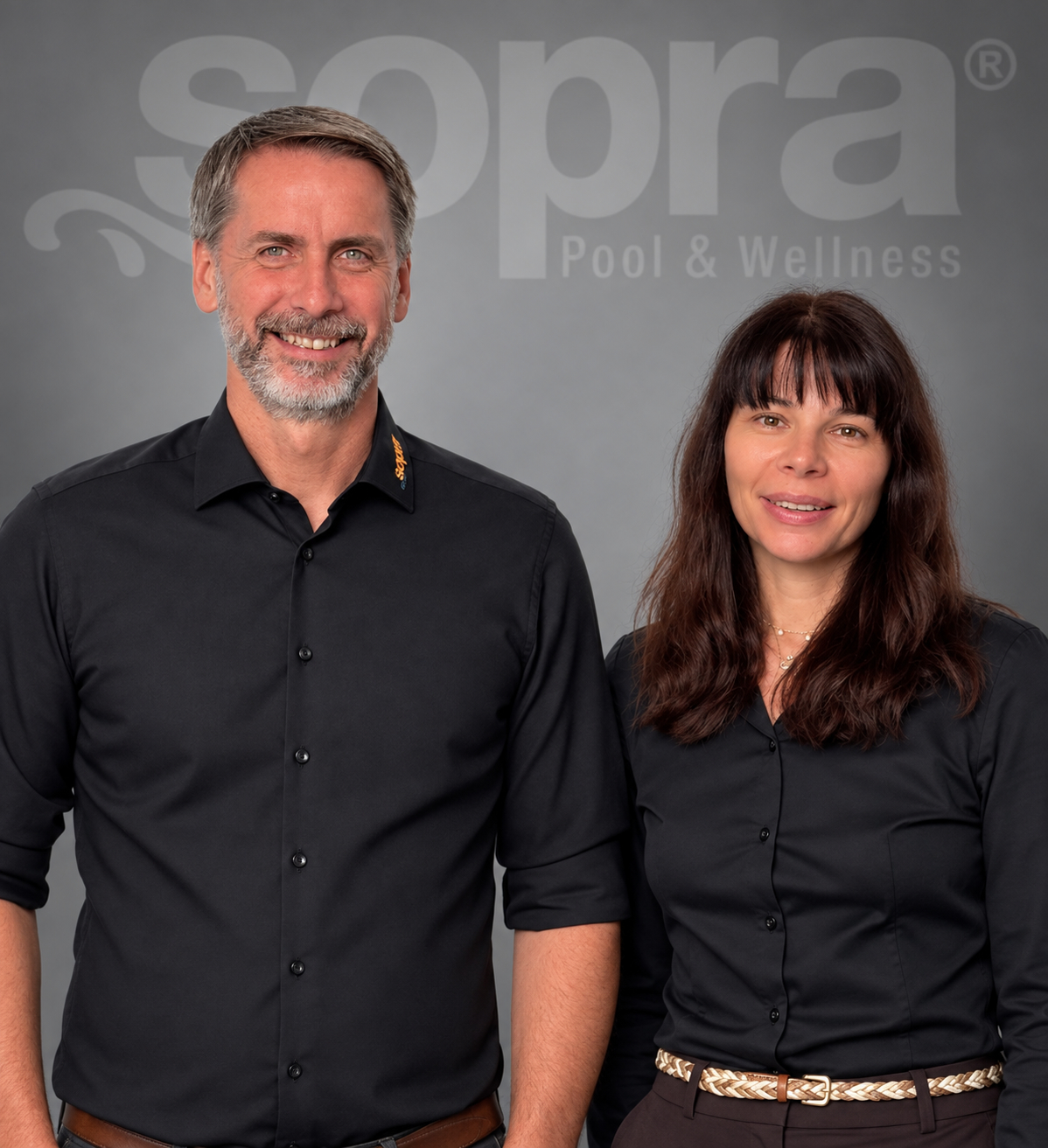 Portraitbild von einem Mann und einer Frau.